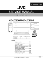 JVC KDLX-330-R-Service-Manual